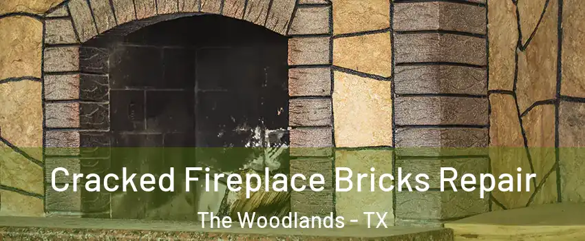  Cracked Fireplace Bricks Repair The Woodlands - TX