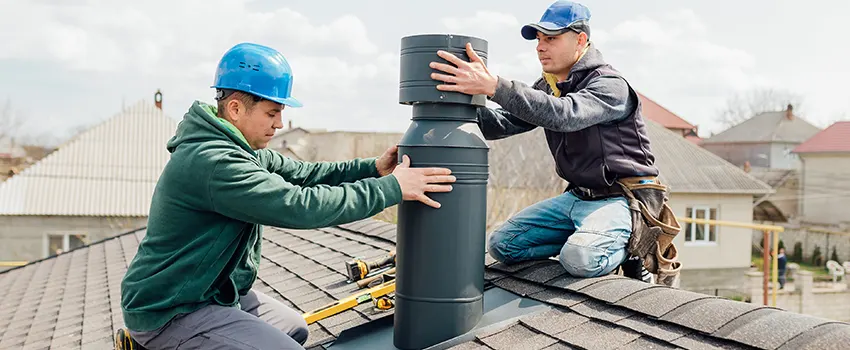 Chimney Air Vent Repair in The Woodlands, TX