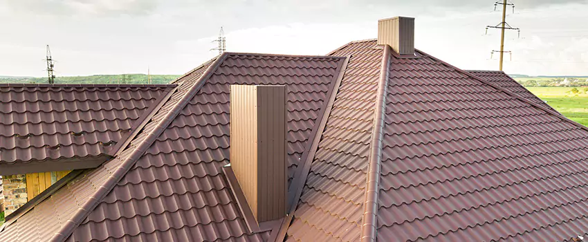 Residential Chimney Flashing Restoration in The Woodlands, TX
