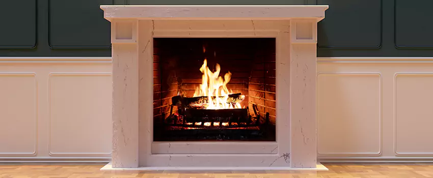 Decorative Electric Fireplace Installation in The Woodlands, Texas