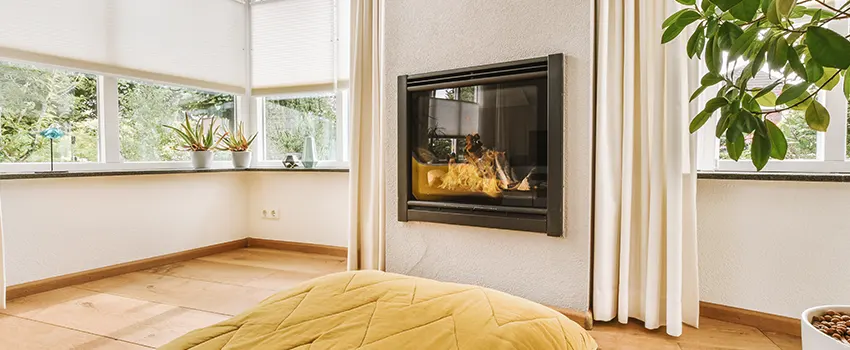 Residential Fireplace Ceramic Glass Installation in The Woodlands, TX