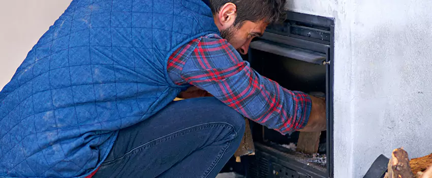 Gas Fireplace Inspection in The Woodlands, Texas
