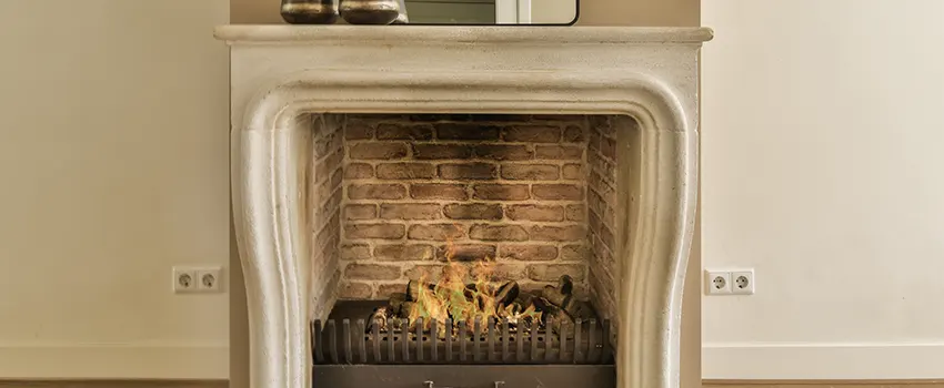 Vintage-style Fireplace Redesign in The Woodlands, Texas