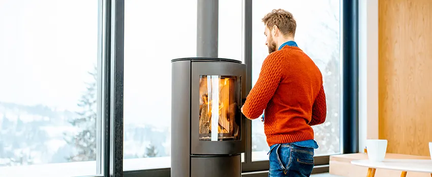 Pellet Stove Chimney Pipe Installation in The Woodlands, TX