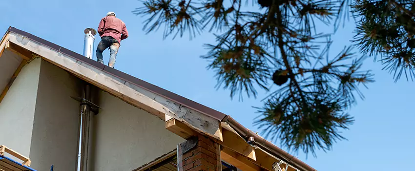 Prefab Chimney Flue Installation in The Woodlands, TX