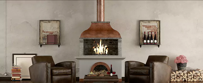 Thelin Hearth Products Providence Pellet Insert Fireplace Installation in The Woodlands, TX