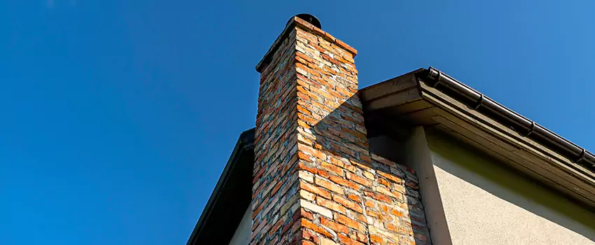 Masonry Chimney Flashing Repair in The Woodlands, Texas