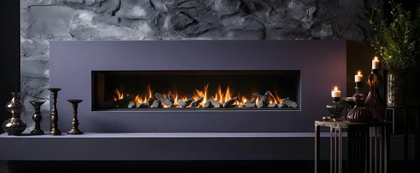 Ember Bed for Ventless Gas Fireplace in The Woodlands, TX