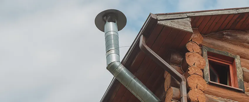 Cracks Repair for Leaking Chimney in The Woodlands, Texas